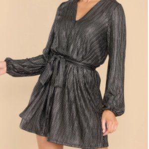 Sparkling Celebrations Black And Gold Dress